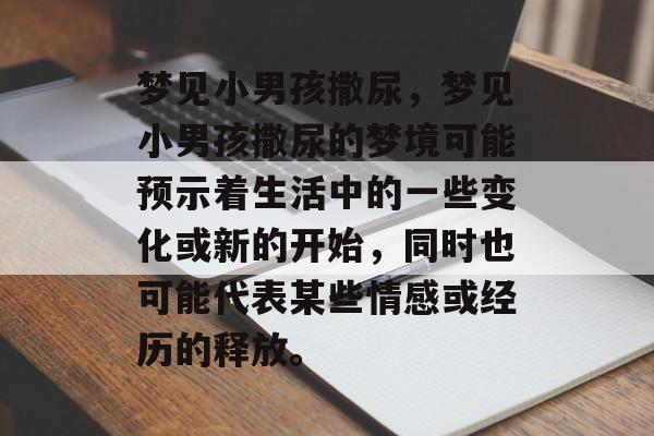 梦见小男孩撒尿，梦见小男孩撒尿的梦境可能预示着生活中的一些变化或新的开始，同时也可能代表某些情感或经历的释放。